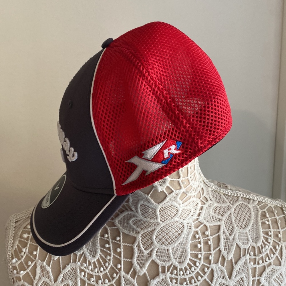 Callaway Golf Odyssey | XHOT | Bomb Crimson | Mesh Stretch | Fitted | Cap - Picture 11 of 13